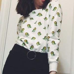 Cute little Dino Sweatshirt 😂🦖